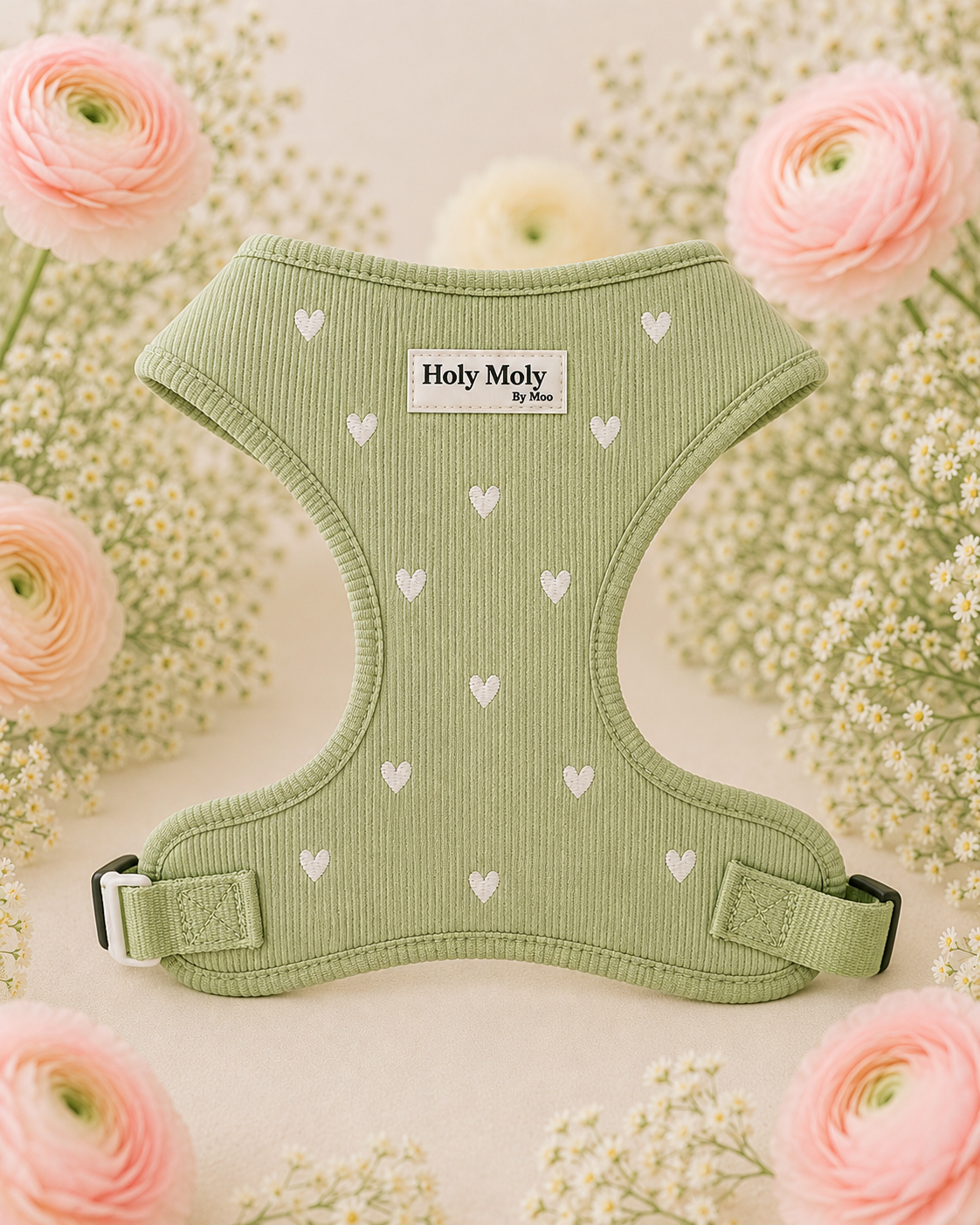 Groene Sweetheart Hondenharnas