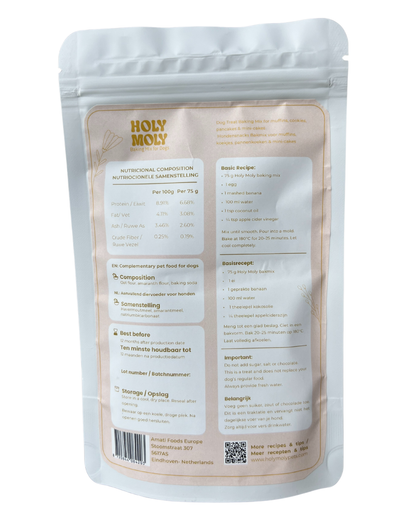 Holy Moly Bakmix voor Honden
